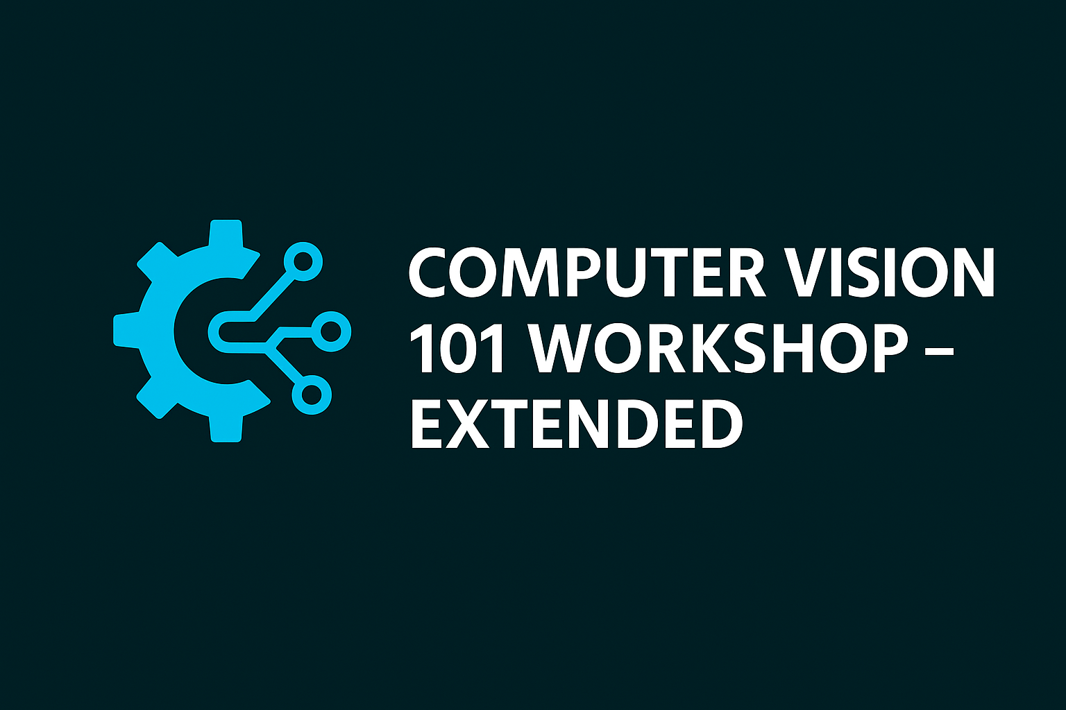 Computer Vision 101 Workshop